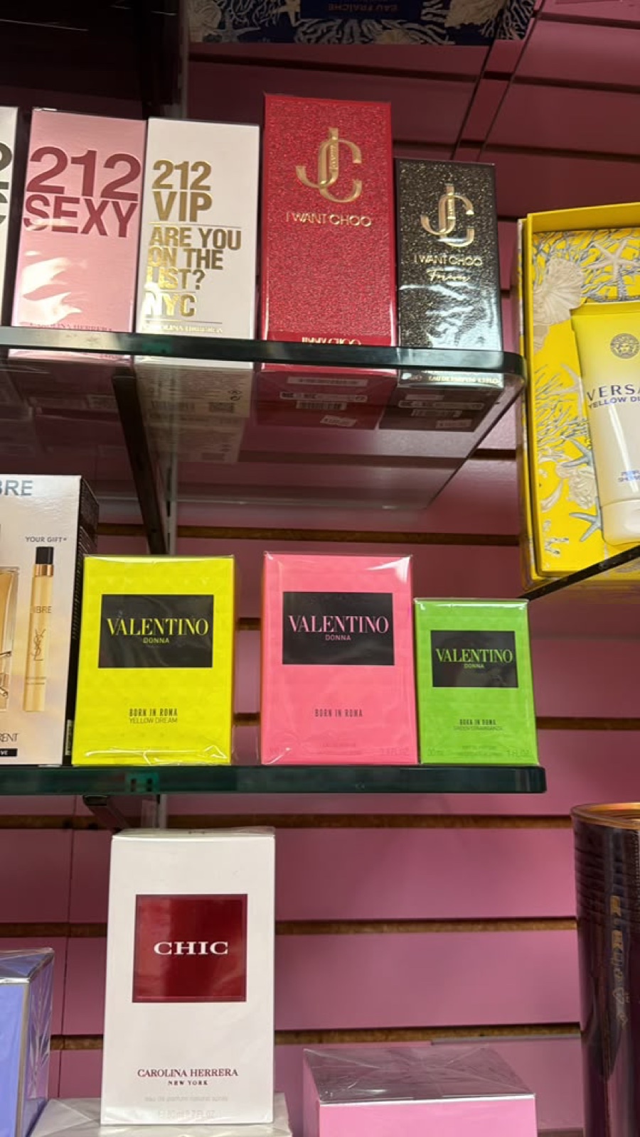 Fragrances available for gifting