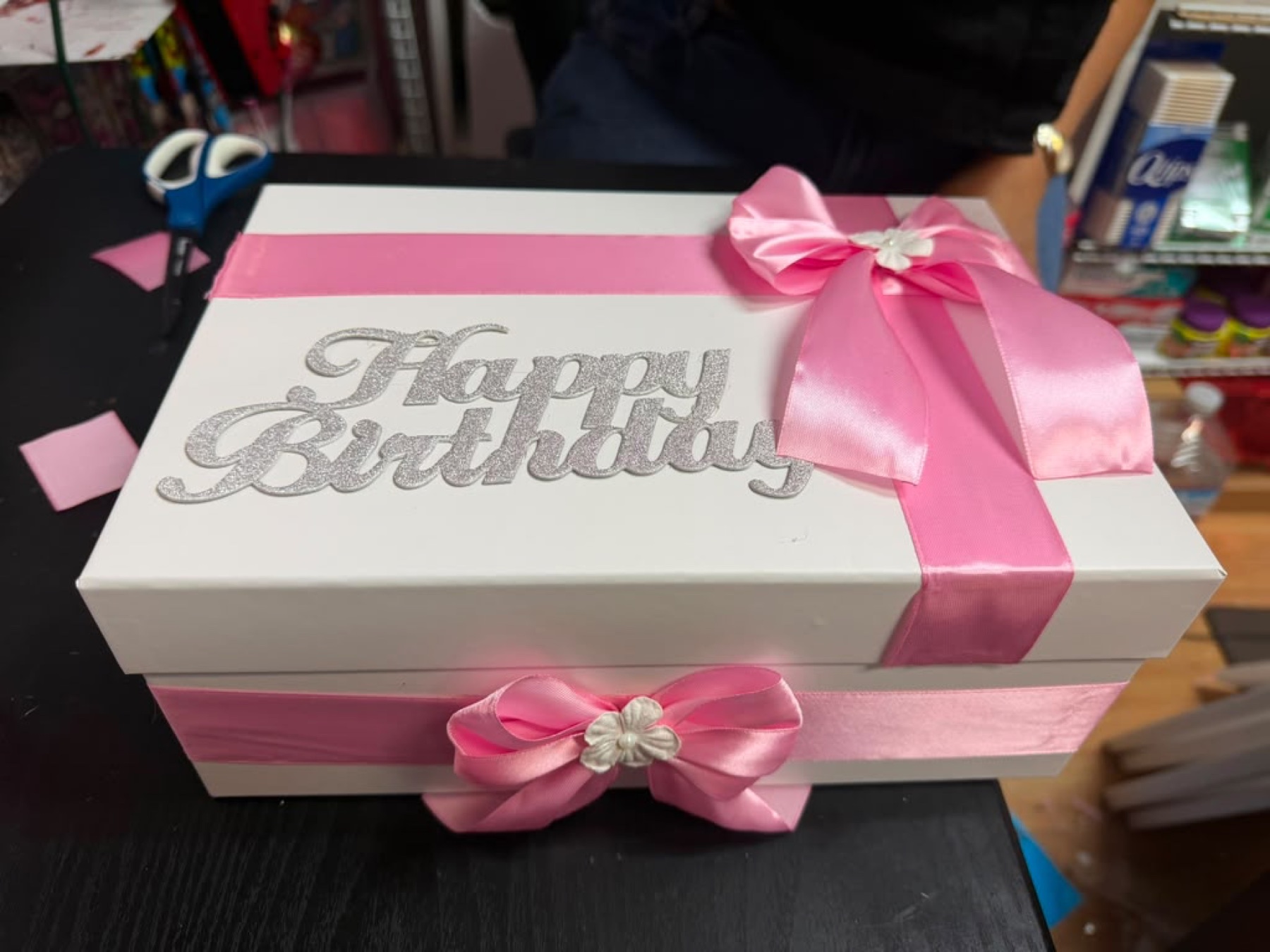 A thoughtfully wrapped gift from Boutique Salud y Vida